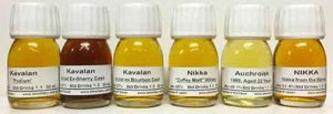 whisky samples