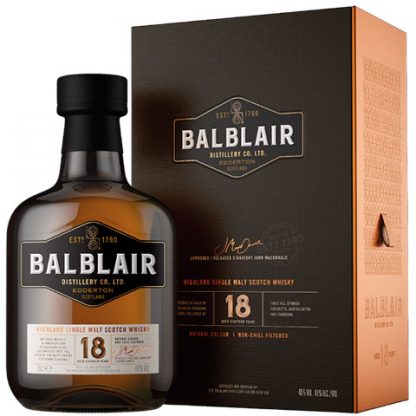 Balblair 18 year old, Single Malt Scotch Whisky