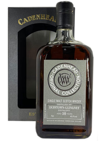 Dufftown - Glenlivet, 10 yr old, Cadenhead, Single Malt Scotch Whisky