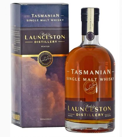 Launceston Peated 46%, H17-16, Single Malt Australian Whisky