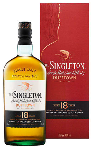 Singleton of Dufftown 18 yr old, Single Malt Scotch Whisky