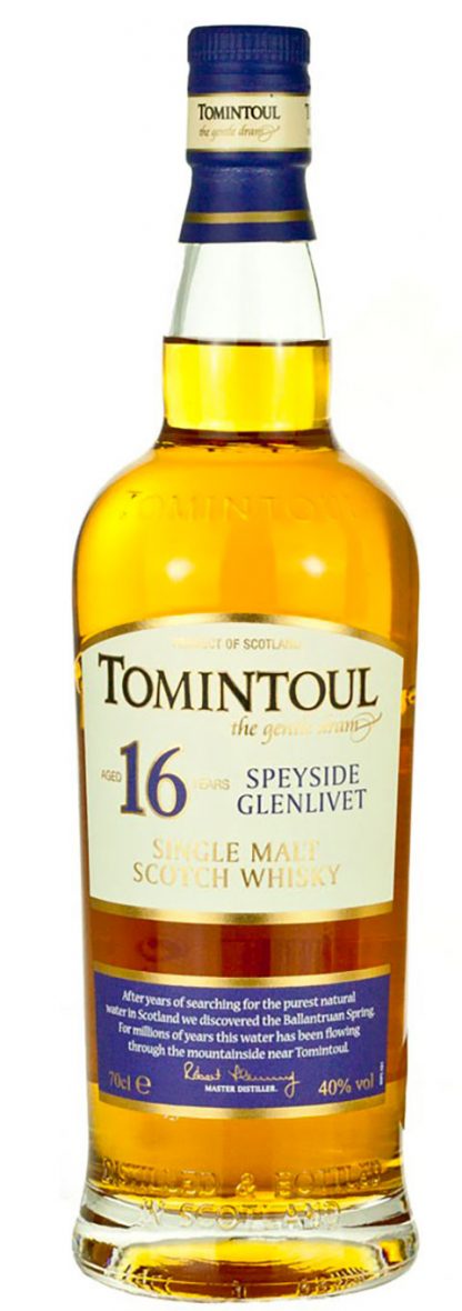 Tomintoul, 16 yr old, Single Malt Scotch Whisky (Special)