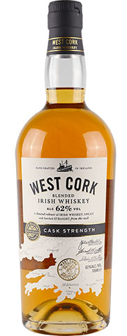 West Cork, Cask Strength 62%, Irish Whiskey